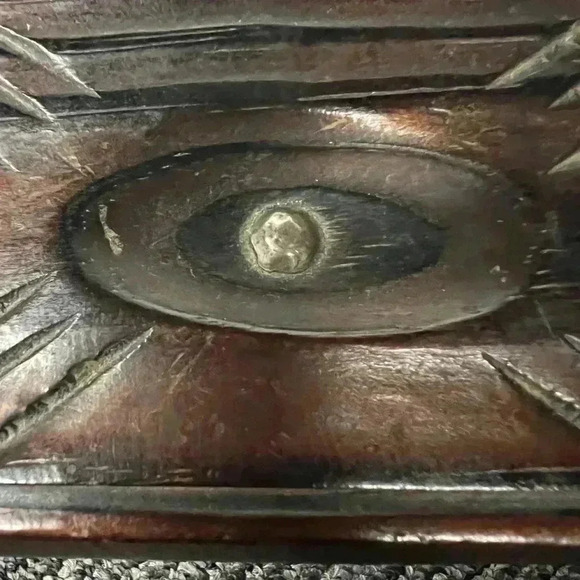 Vintage Lobeco Hand Carved Wooden Box made in Spain - Picture 5 of 11